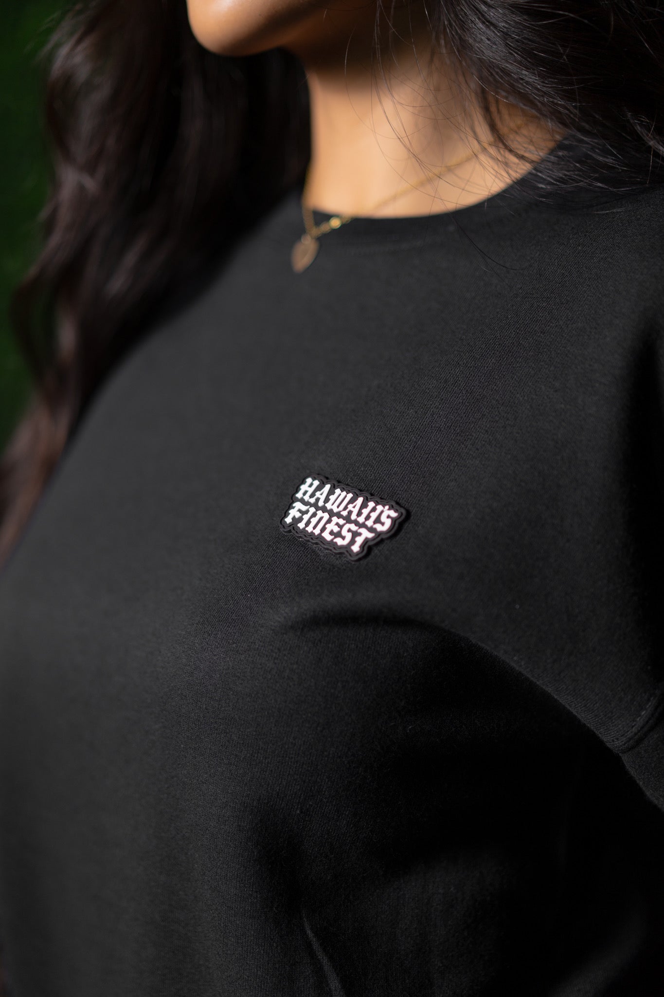 BLACK HI FINEST CREW NECK
