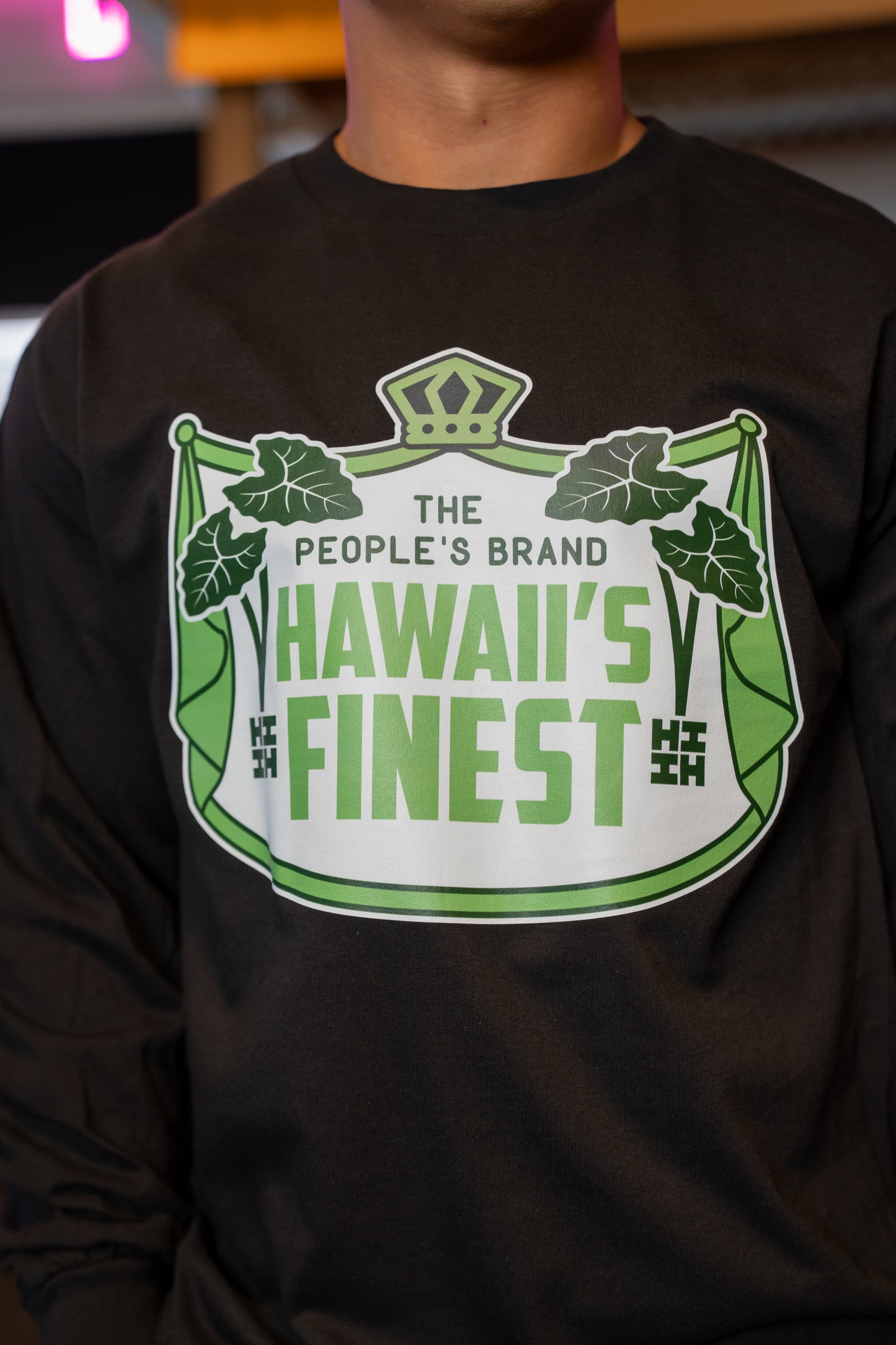 Green Kalo Long Sleeve