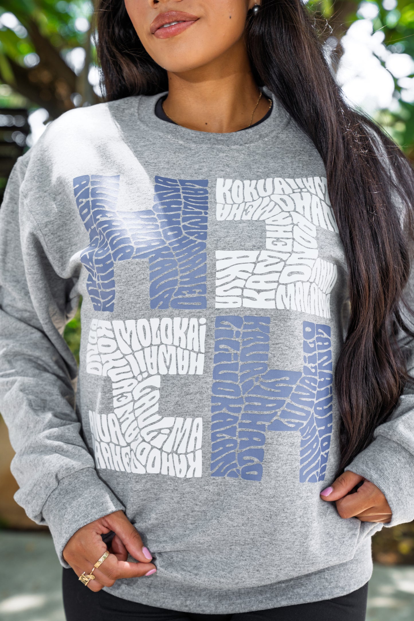 Word Logo Crew Neck
