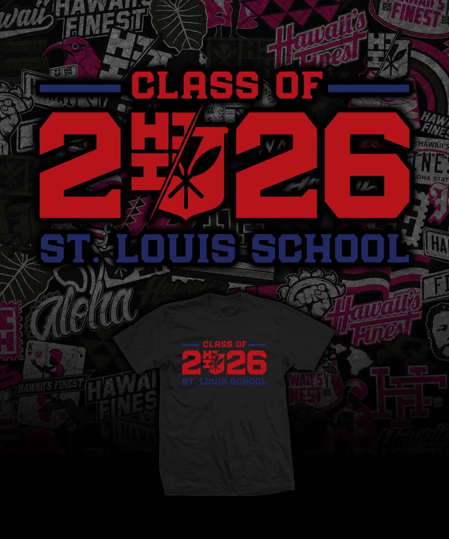 Split Logo Class of 2026 T-Shirt