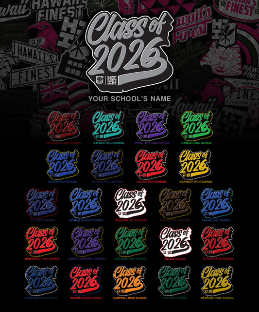 Script Class of 2026 T-Shirt