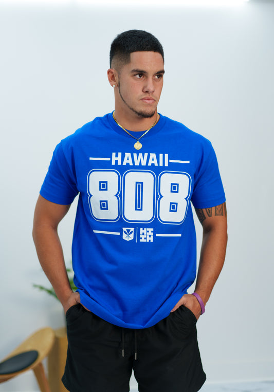 Hawaii 808 - Blue/White