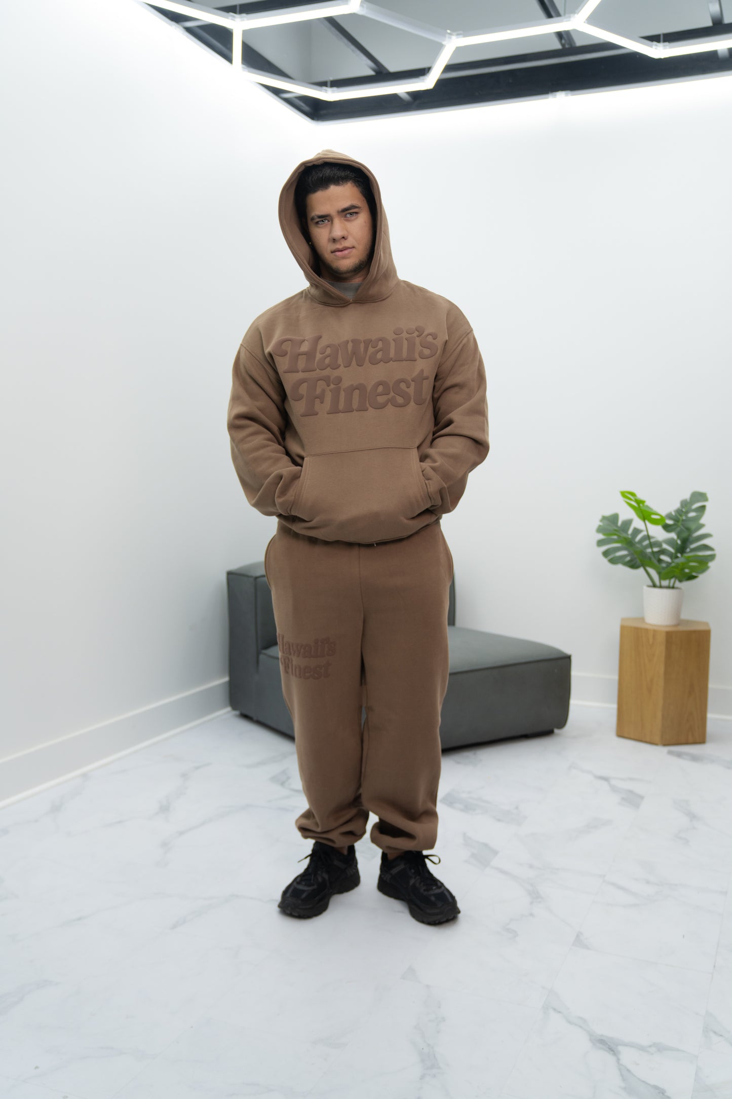 Chocolate HI Finest Premium Hoodie