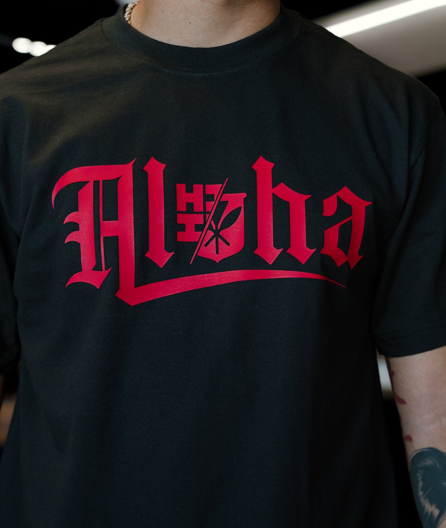 Aloha Red Oversized T-Shirt
