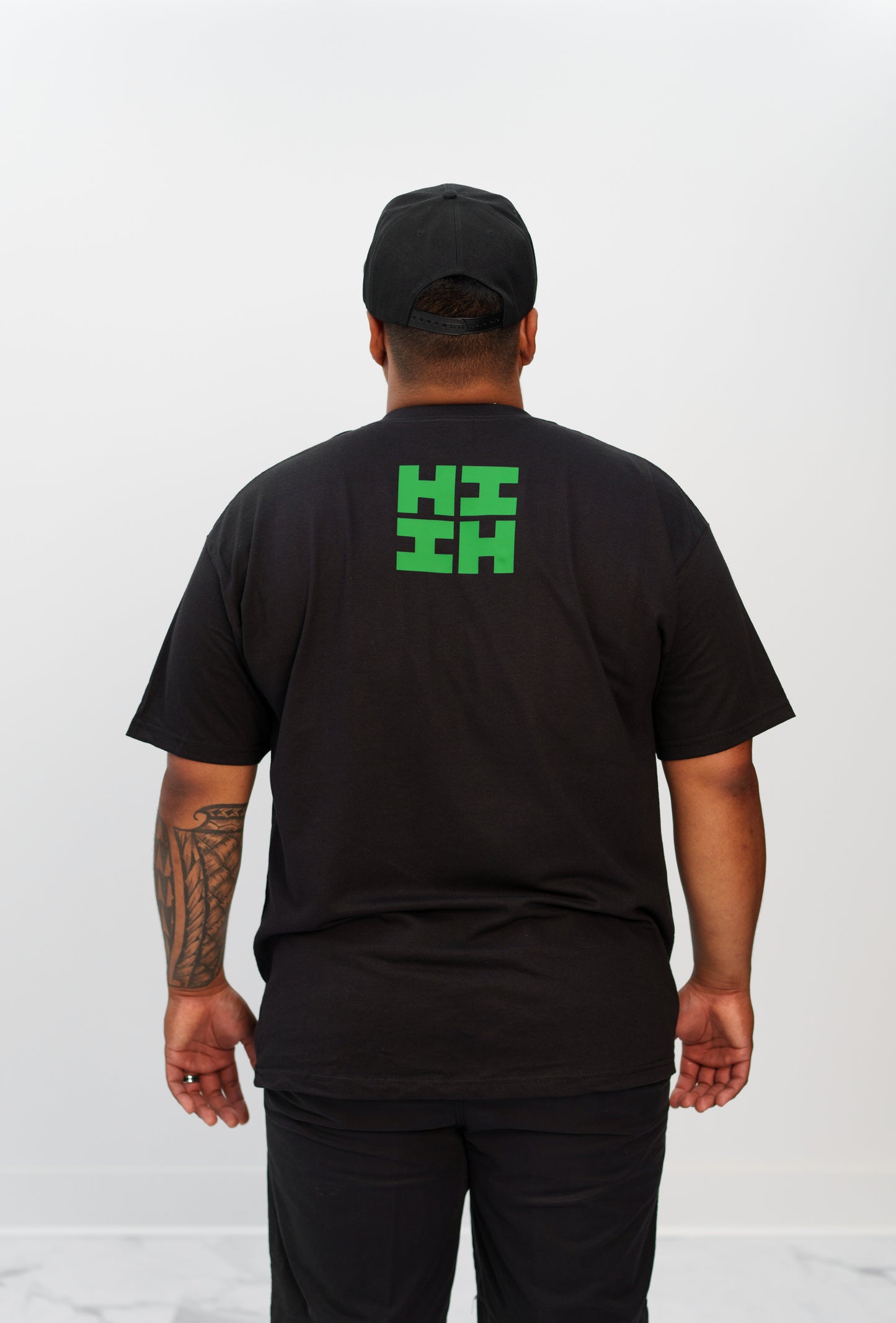 Aloha Green T-Shirt - Black/Green