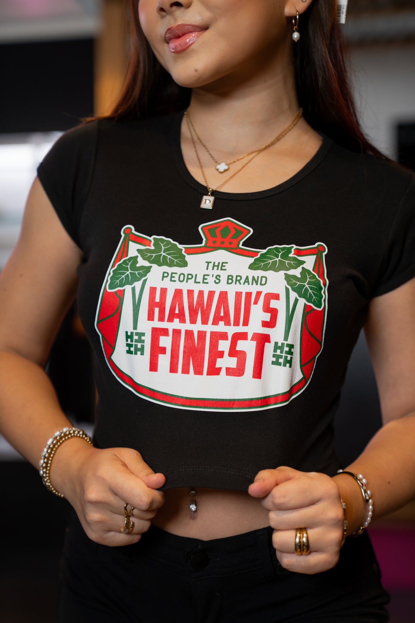 Red Kalo Women’s Crop Top