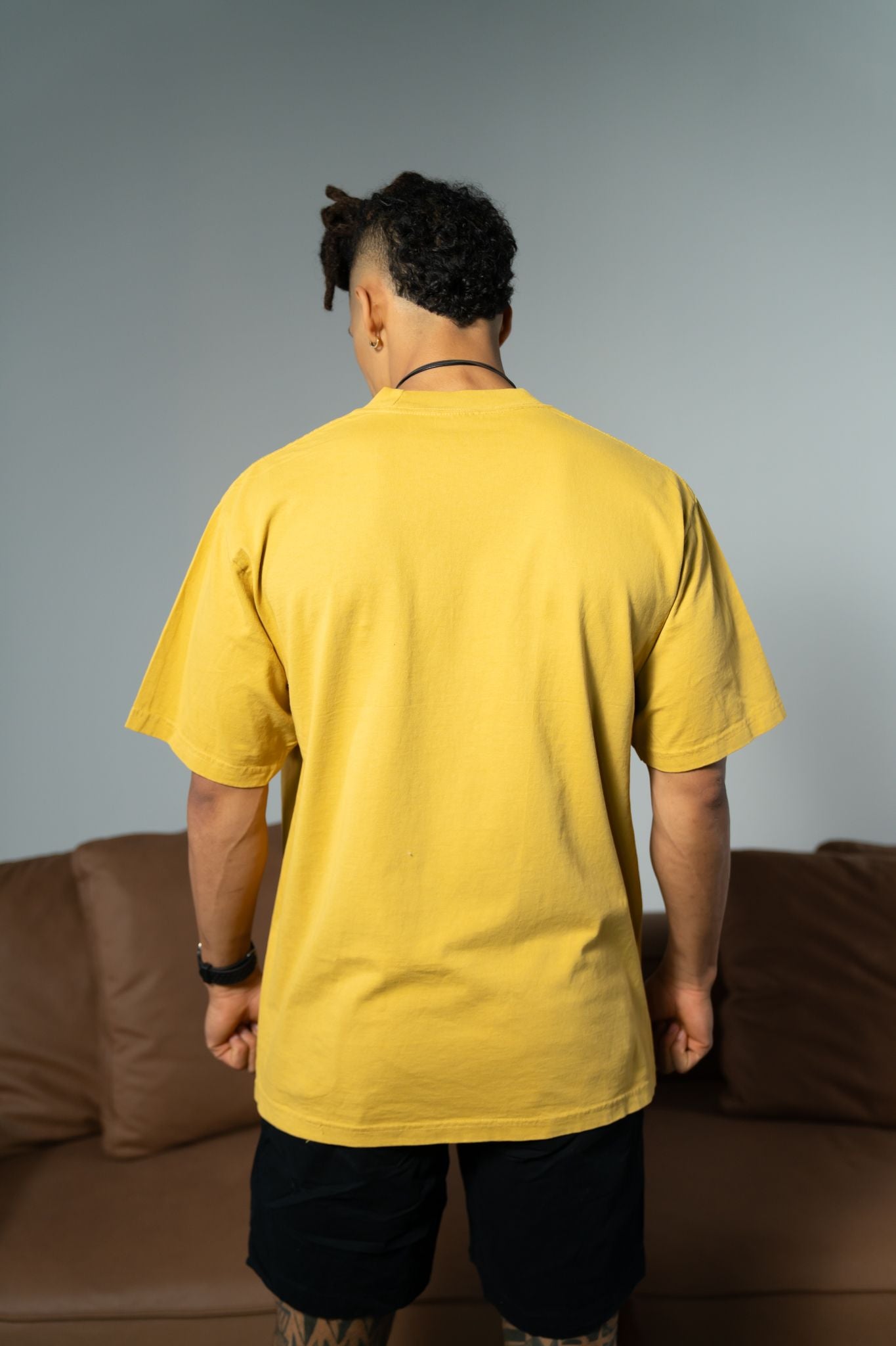 Mustard Garment Dye T-Shirt