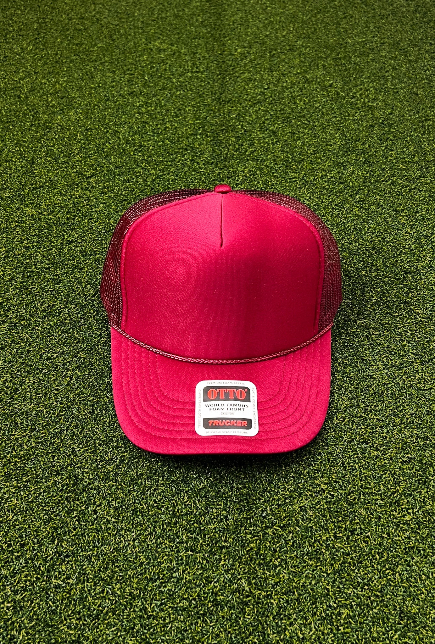 Maroon Otto Cap