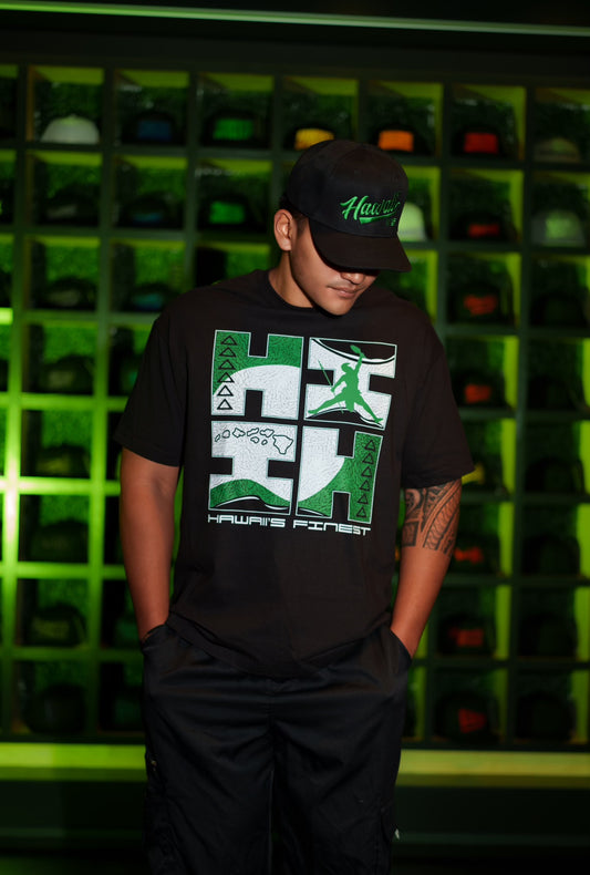 HIFI Jumpman Logo - Black/Green