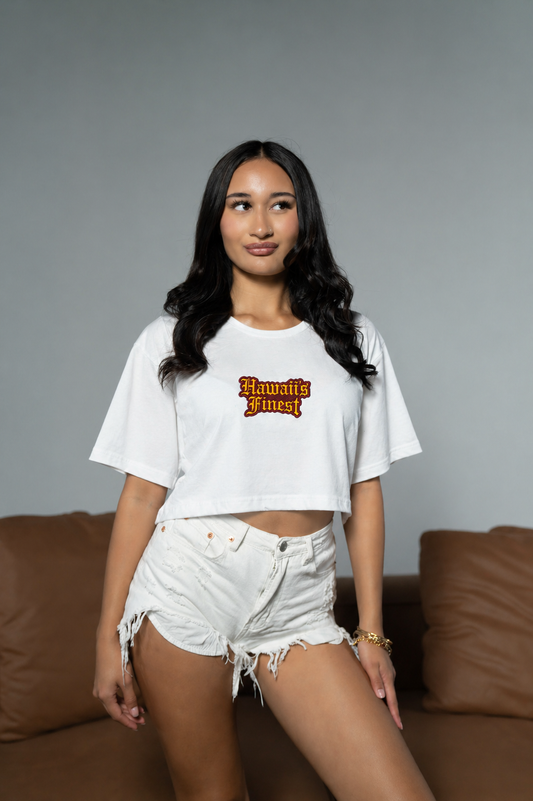 WOMEN’S MAROON & GOLD TOP