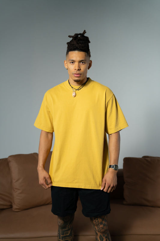 Mustard Garment Dye T-Shirt