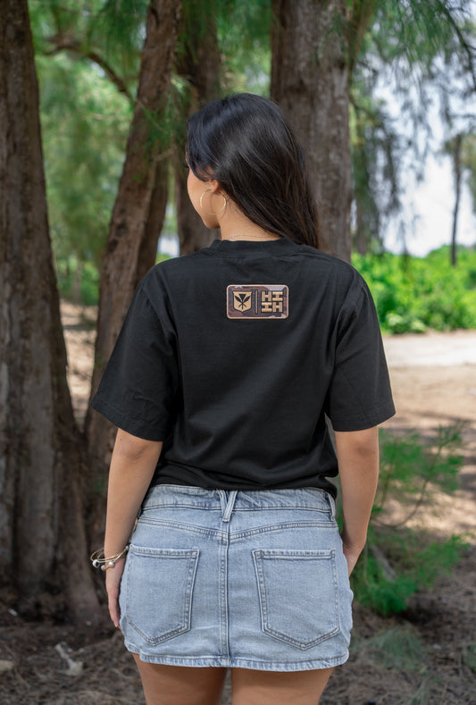 Black Mix Camo T-Shirt