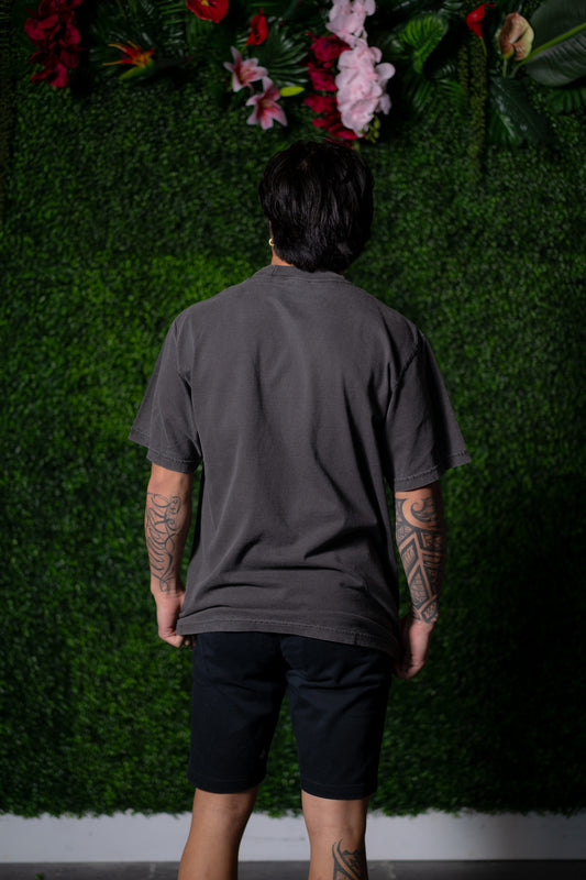 CHARCOAL HAWAII T-SHIRT