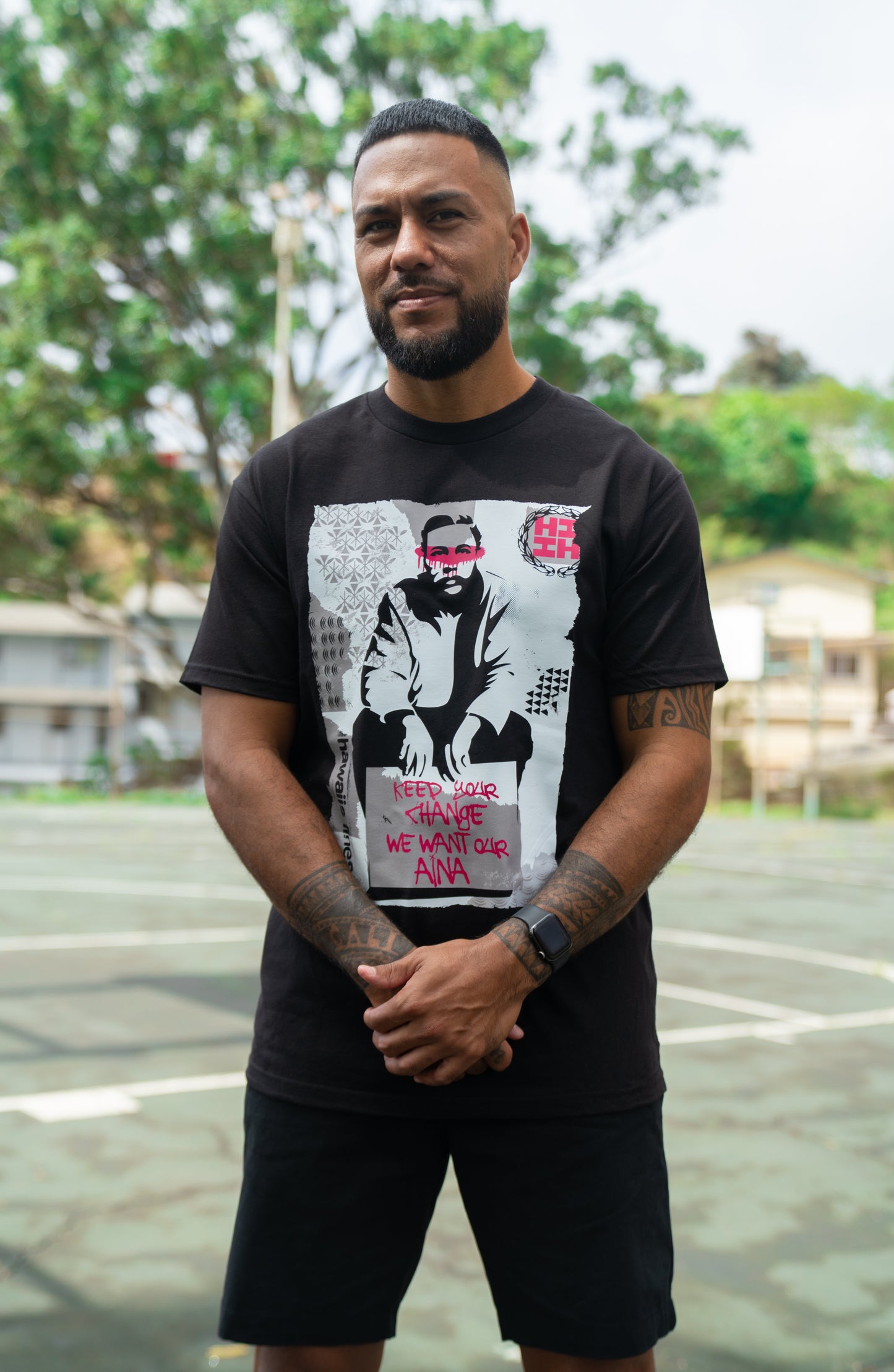 Pink Kalakaua T-Shirt