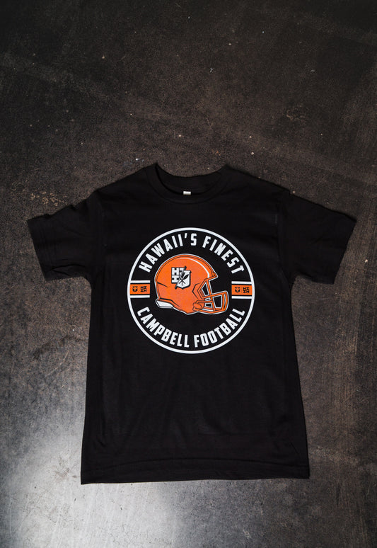 HAWAII'S FINEST CAMPBELL FOOTBALL T-SHIRT