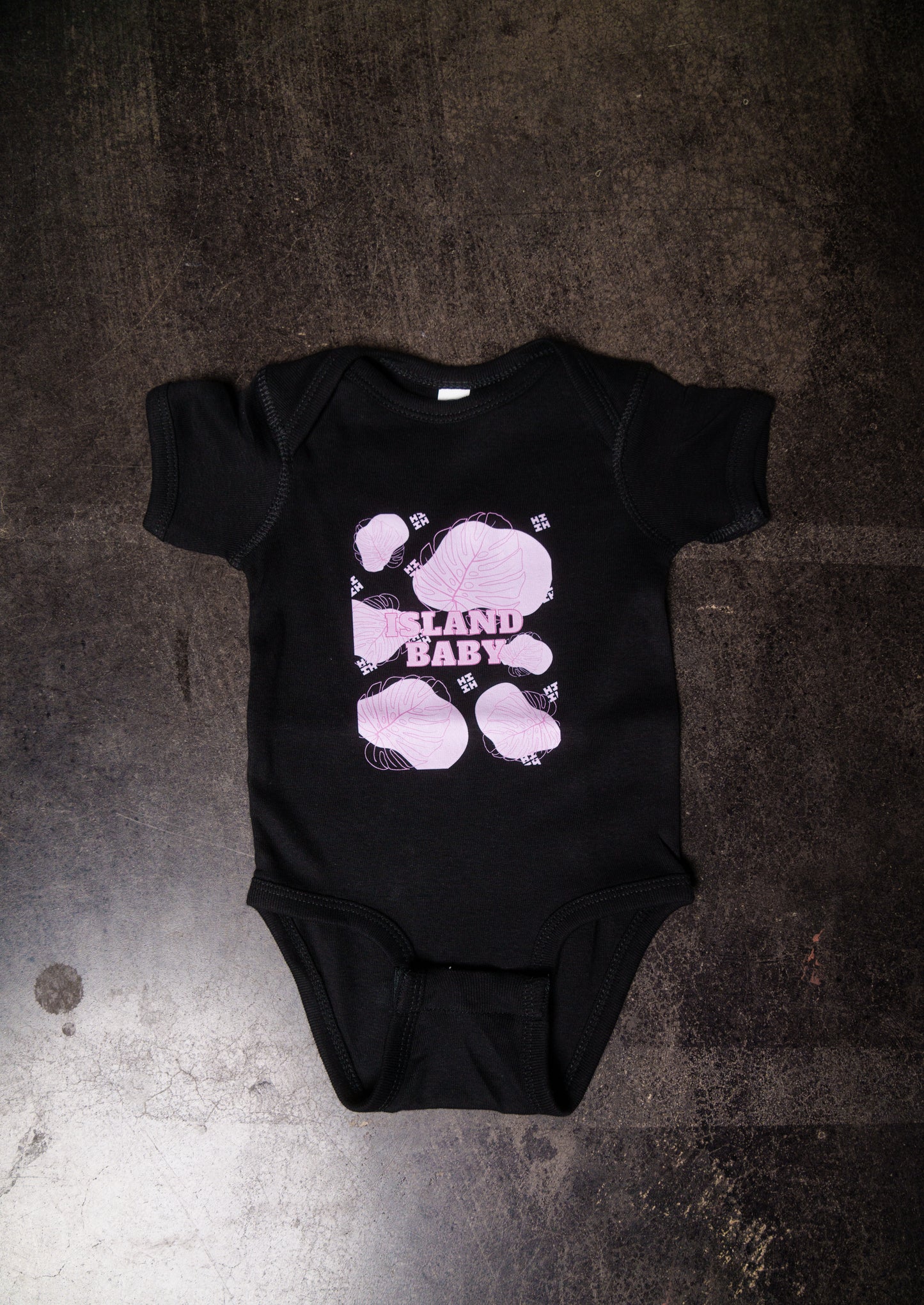 Island Baby Pink Onesies