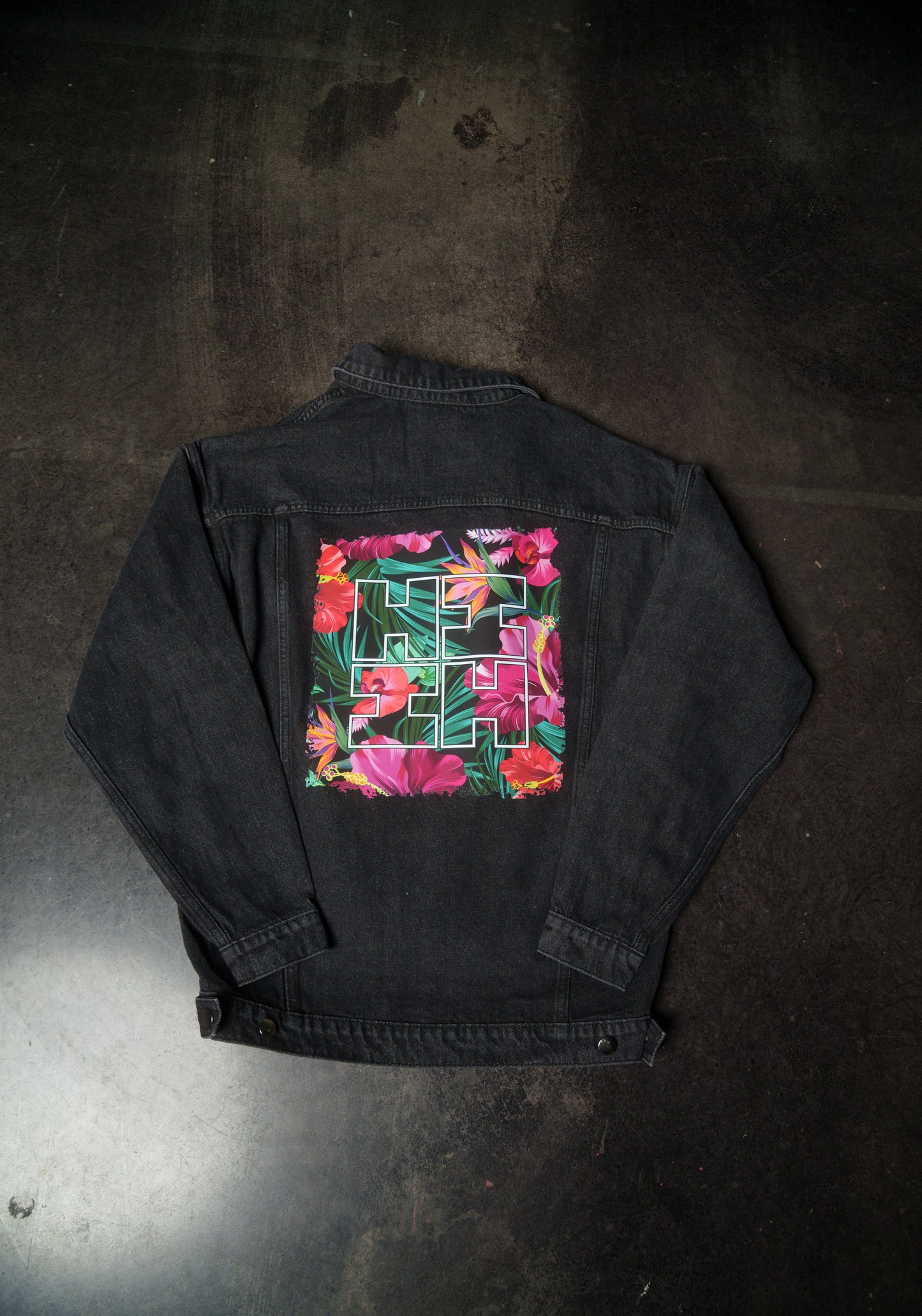 Floral Denim Jacket