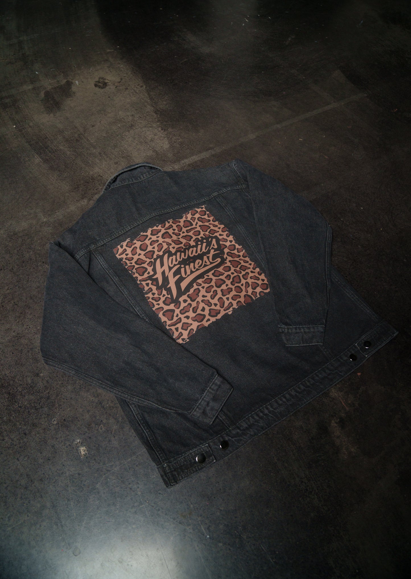 Cheetah Denim Jacket