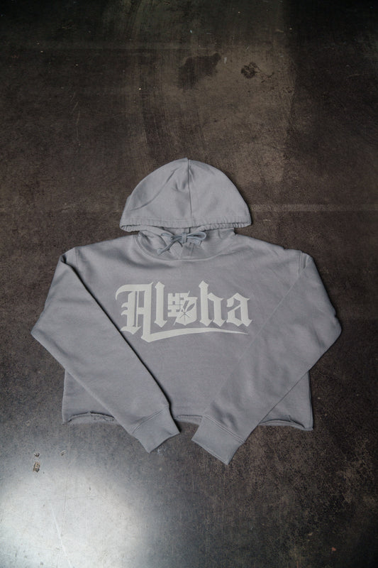 Storm Aloha Womens Cropped Hoodie