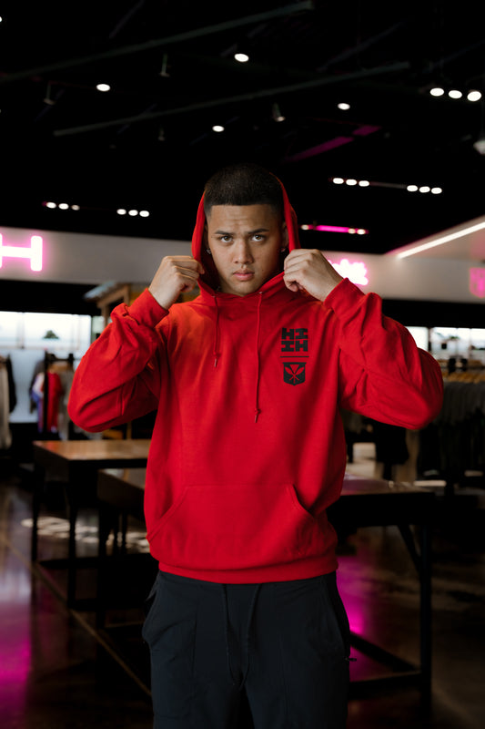 Red Arrow Logo Hoodie