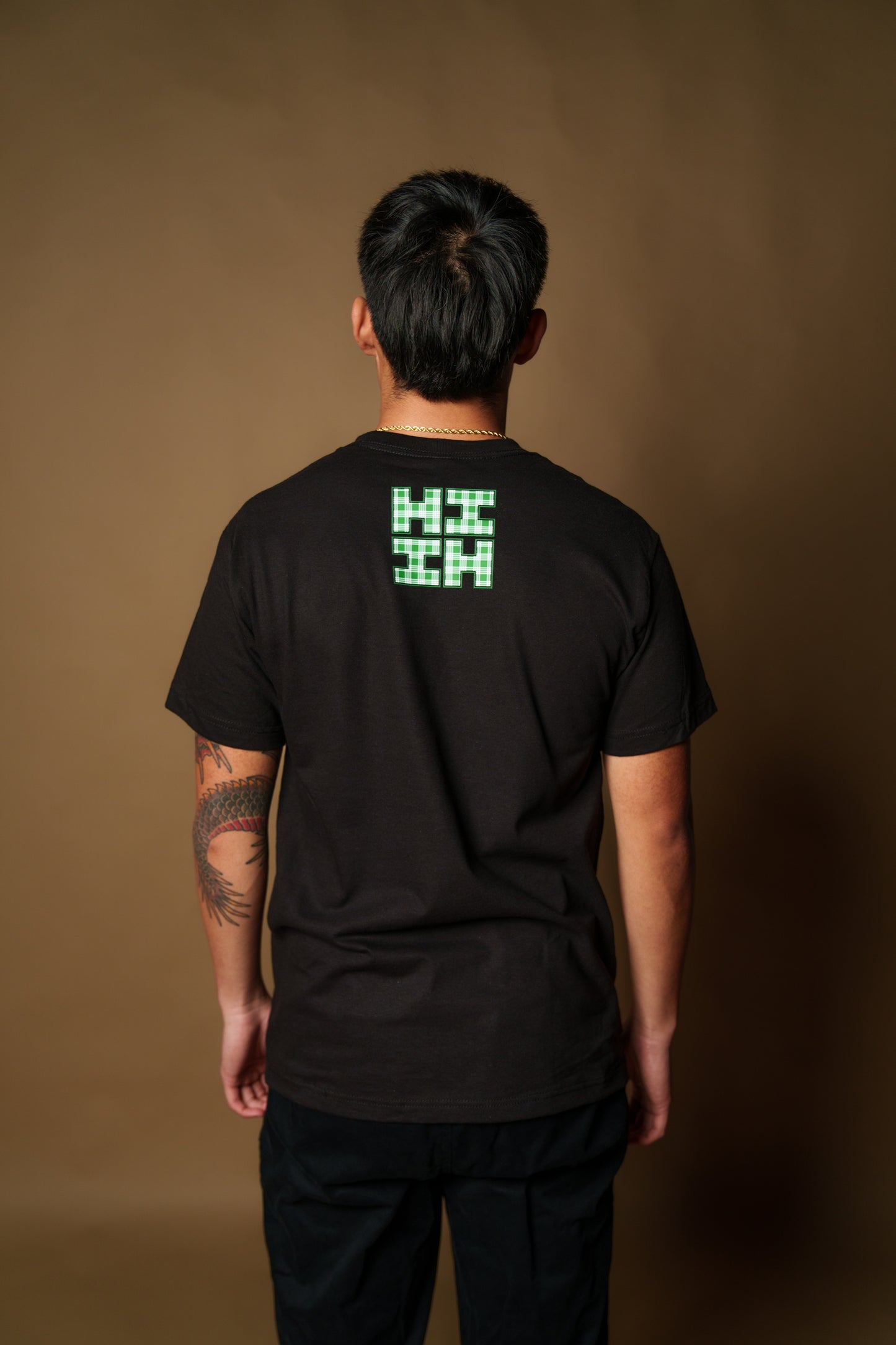 Made in Hawaii Black T-Shirt - Black/Green