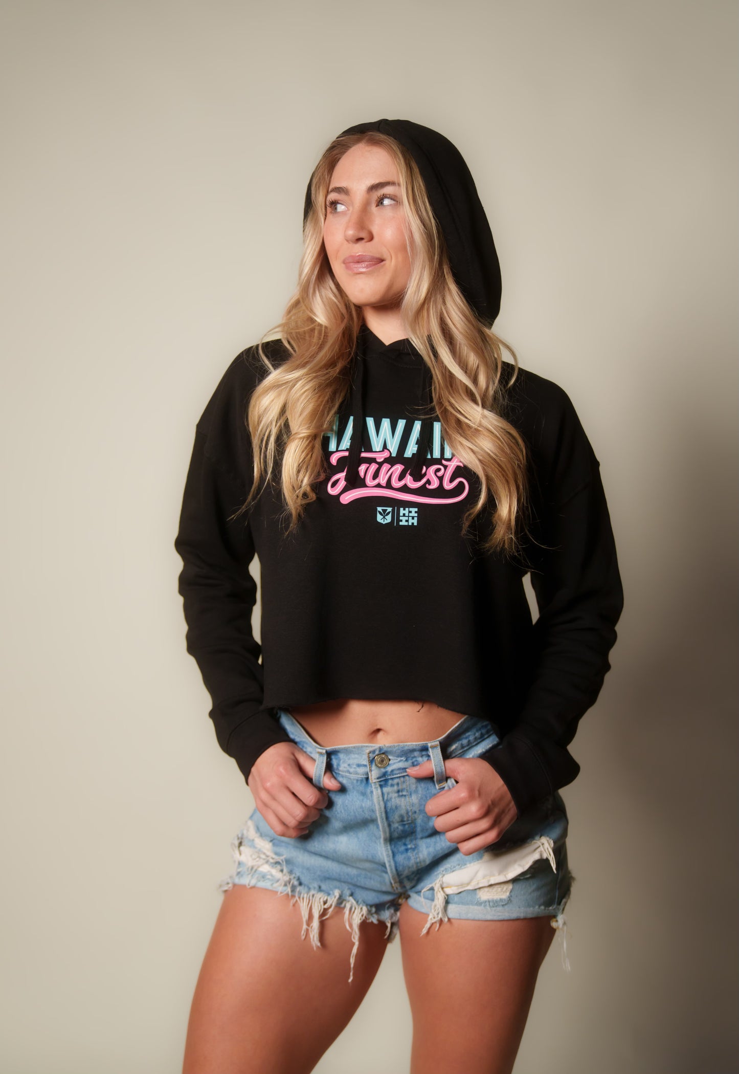 Sorbet Women's Crop Hoodie