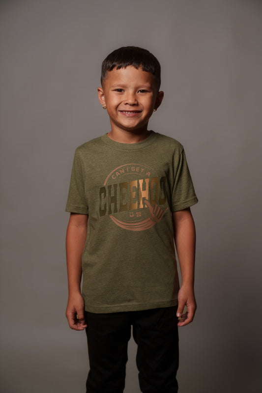 Keiki Olive Cheehoo T-Shirt