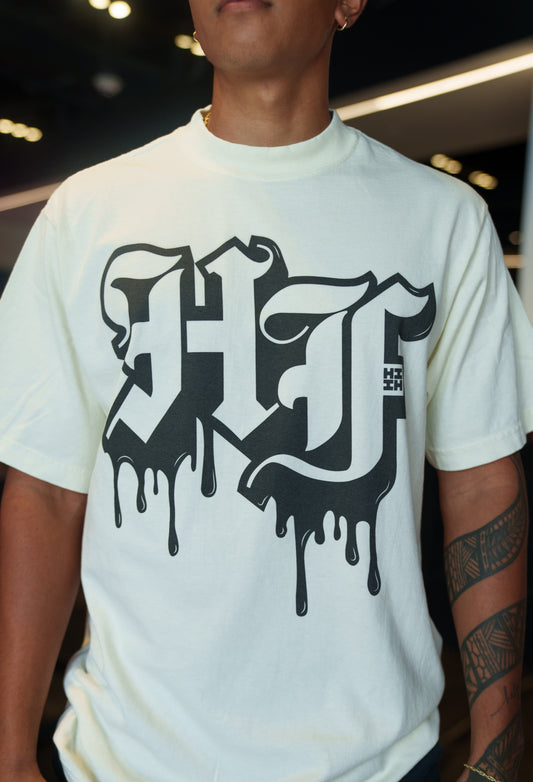 HF Drip Cream T-Shirt