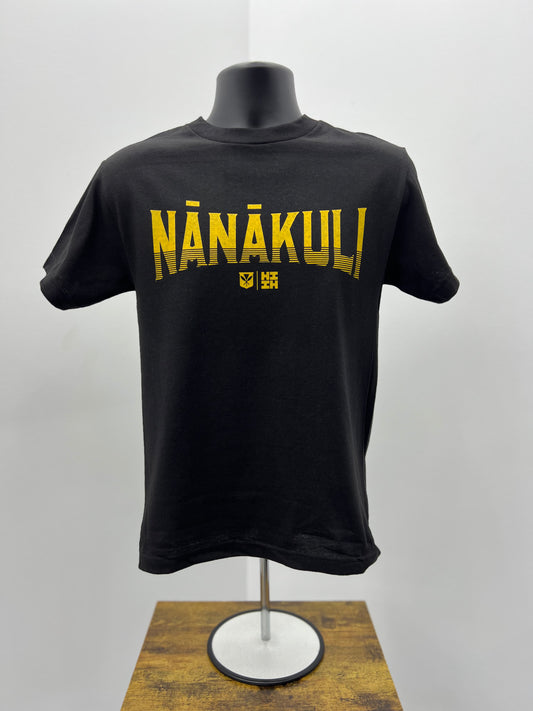 Nānākuli T-Shirt - Black/Gold
