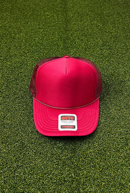 Maroon Otto Cap