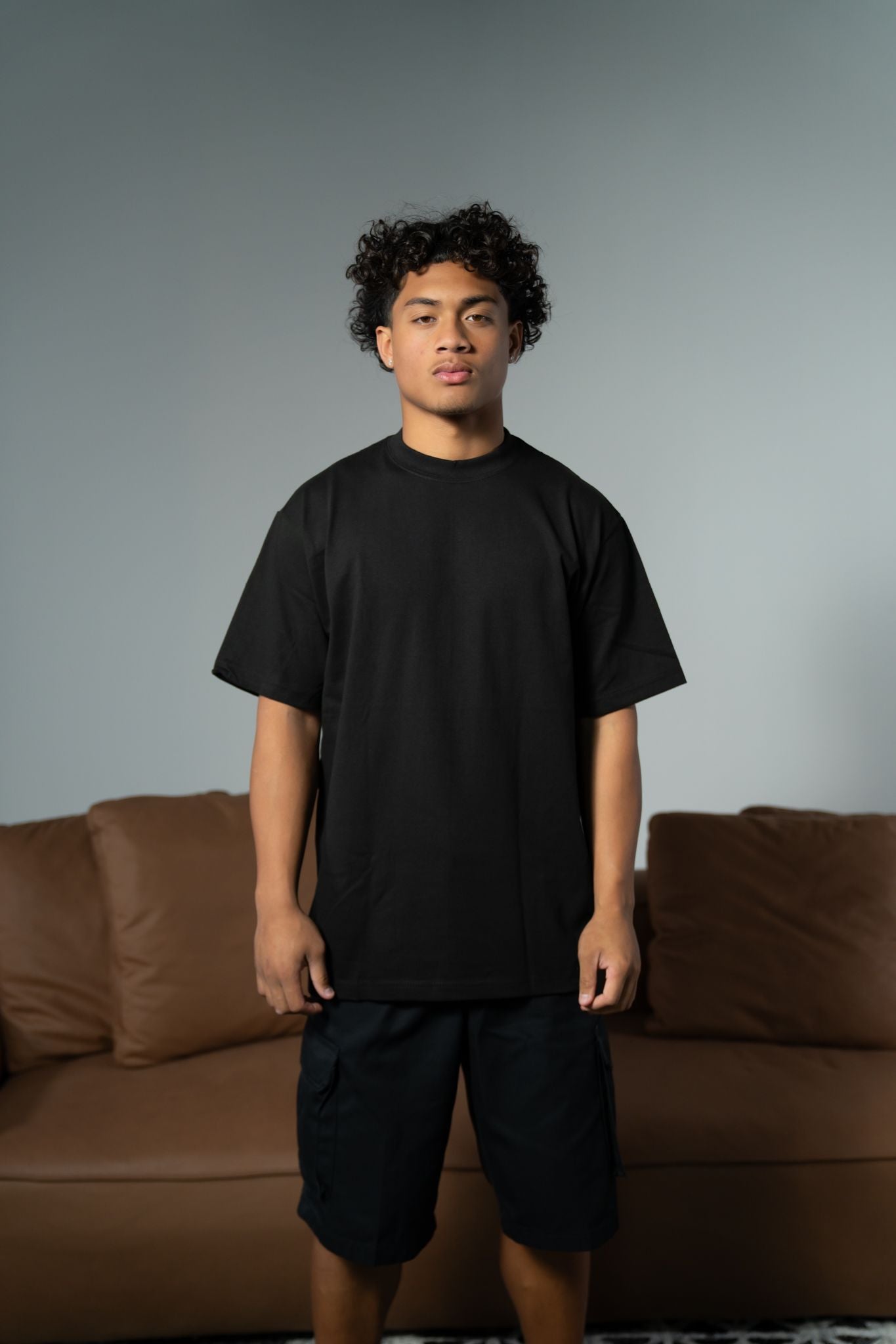 Black Garment Dye T-Shirt