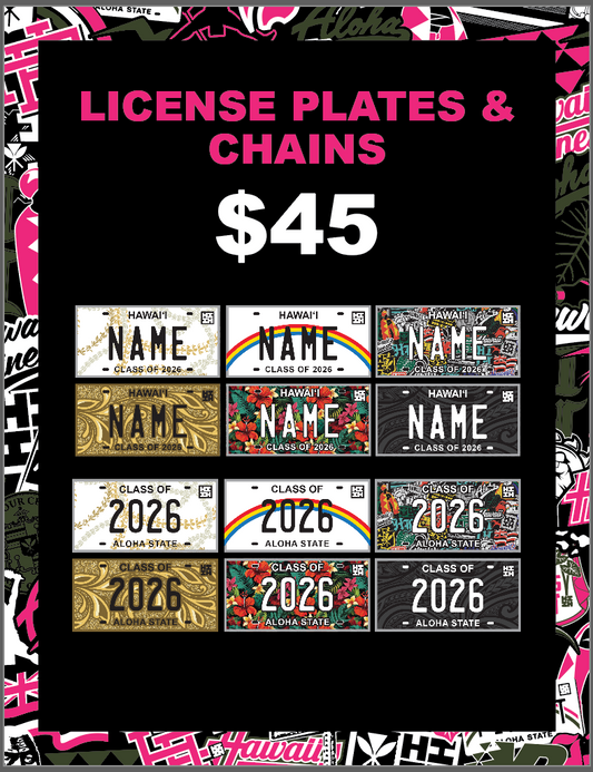 License Plates & Chains