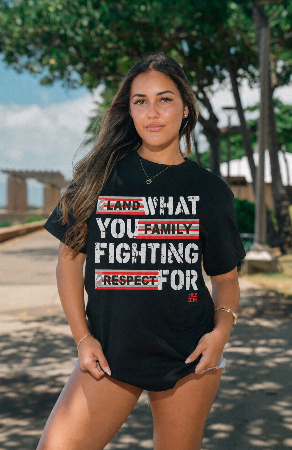 Fighting Black T-Shirt