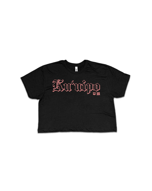 KU'UIPO OE WOMEN'S CROP SHIRT