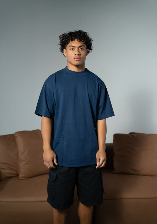 Navy Shaka Garment Dye T-Shirt