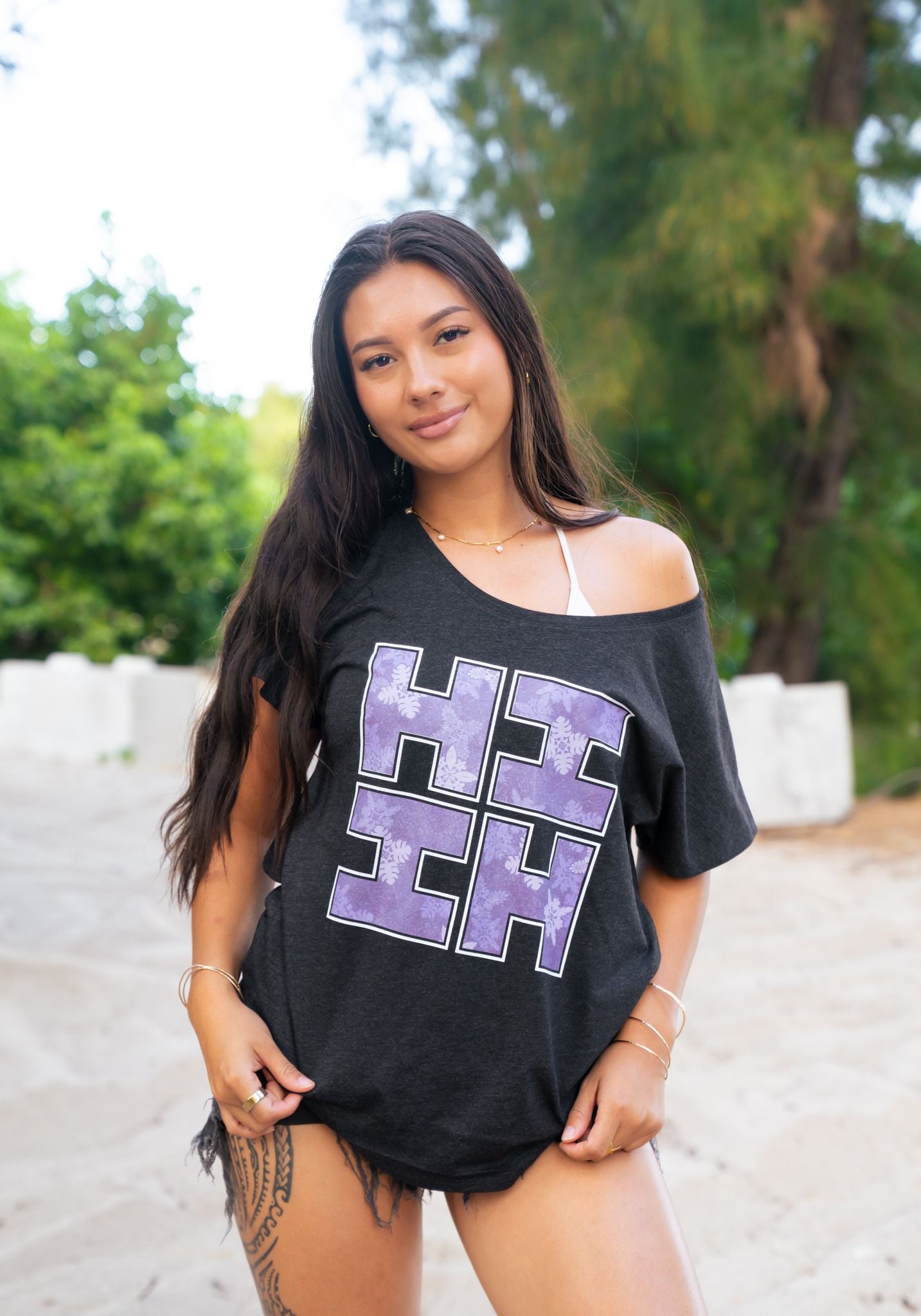 Women's Purple Quilt Top