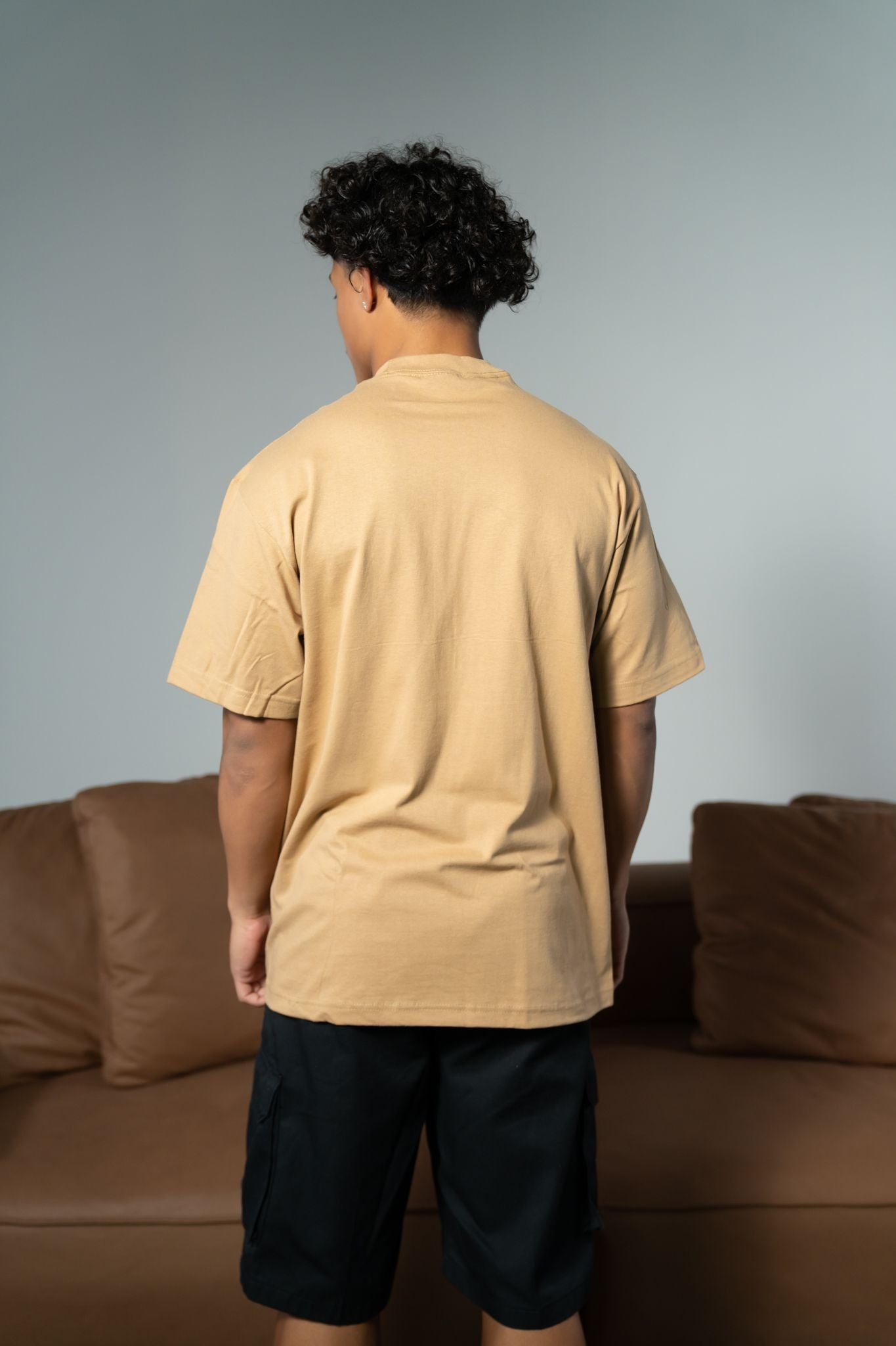 Khaki Garment Dye T-Shirt