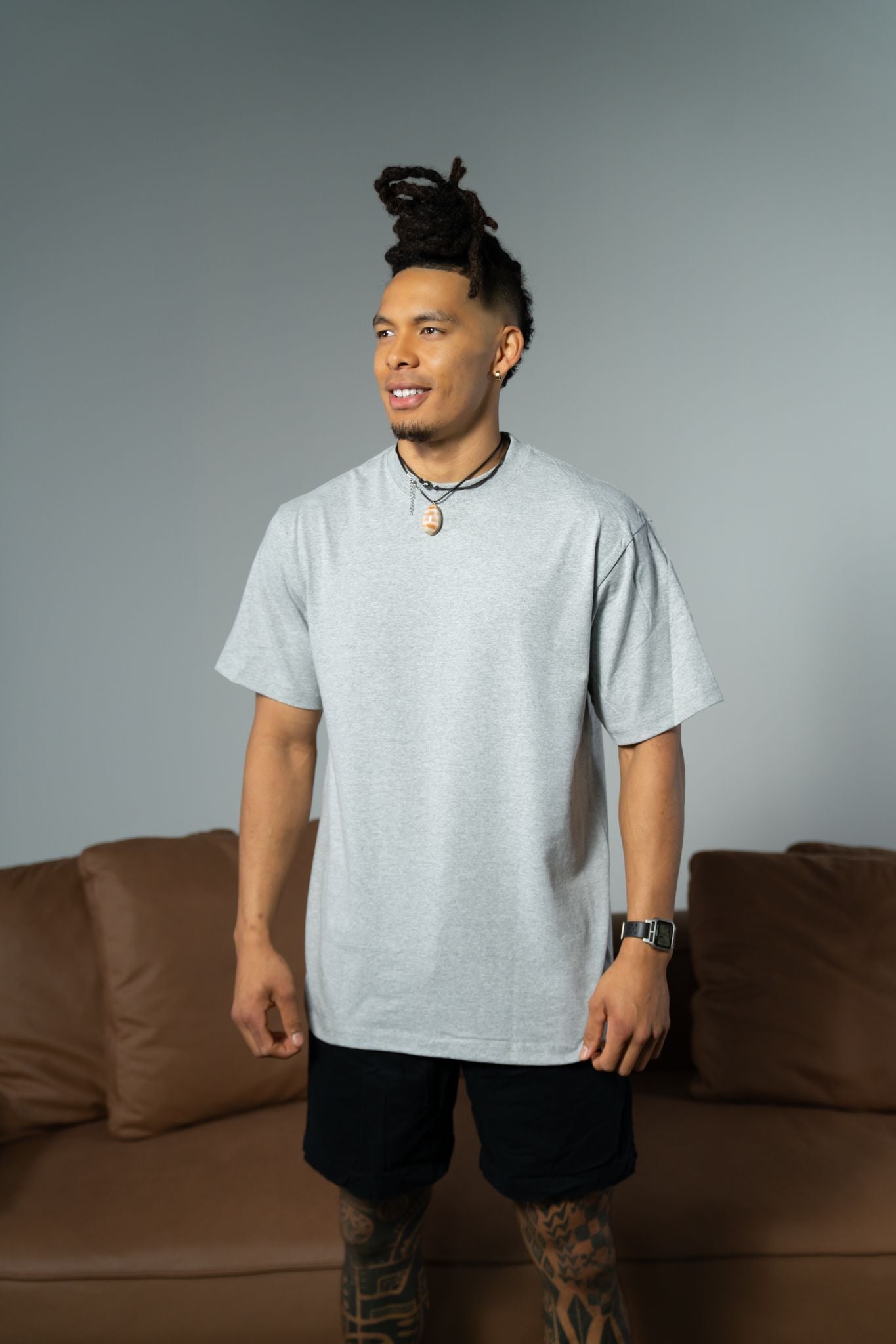 Heather Grey Heavy Duty